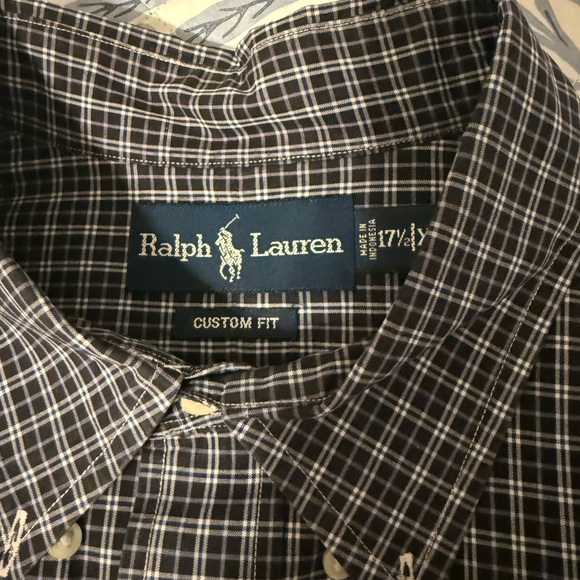 Ralph Lauren Men’s Blue & Beige Checkered Shirt❗️ - Picture 5 of 10